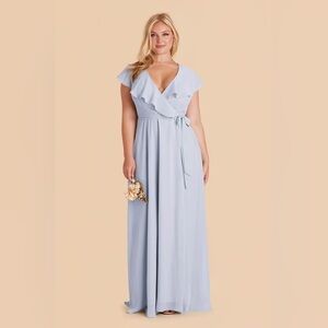 Birdy Grey Jackson Chiffon dress in ice blue